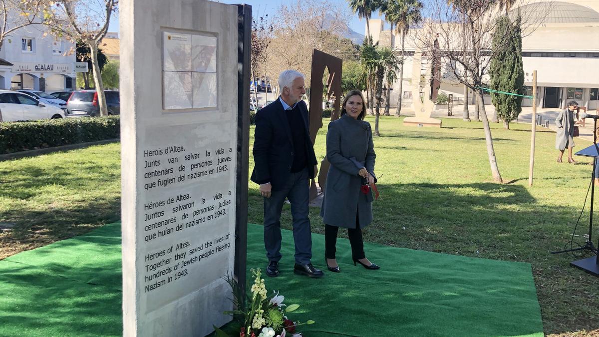 Homenaje a los vecinos de Altea que fueron víctimas del Holocausto nazi