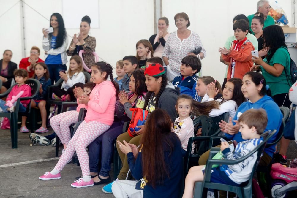 Juegos infantiles en las fiestas de la Luz