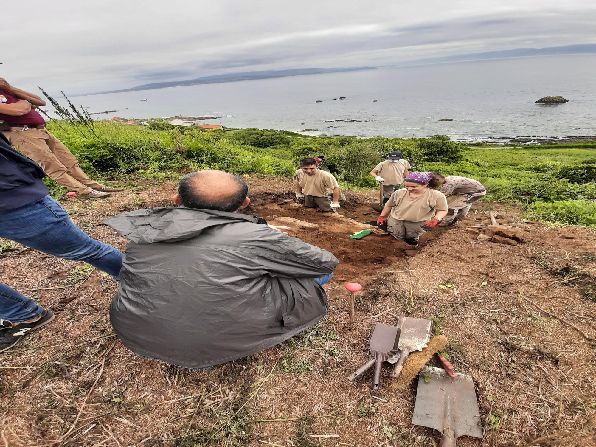 Las excavaciones arqueológicas en la isla de Ons