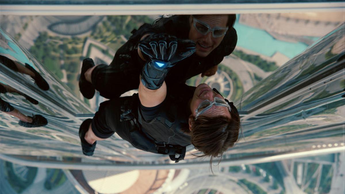 Tom Cruise en 'Misión Imposible: Protocolo Fantasma'