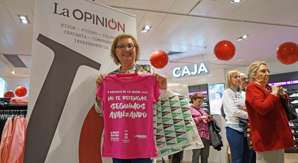 Carrera Mujer Murcia 2020: Recogida de dorsales (Viernes)