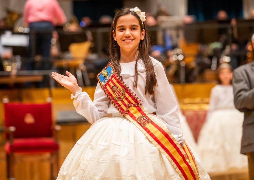 Ensayo de la exaltación de la falleras mayores de València 2019