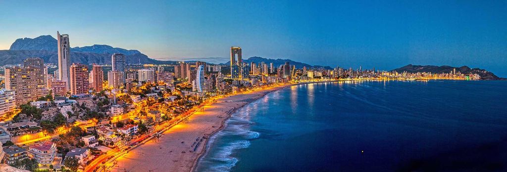 Panorámica de Benidorm
