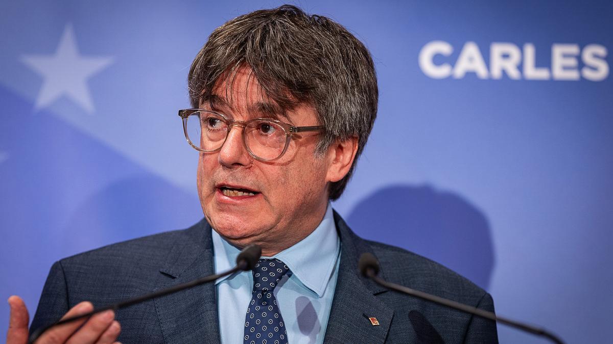 El expresidente de la Generalitat de Cataluña, Carles Puigdemont.