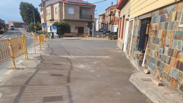 El consistorio ha renovado las redes en la calle Turbena.