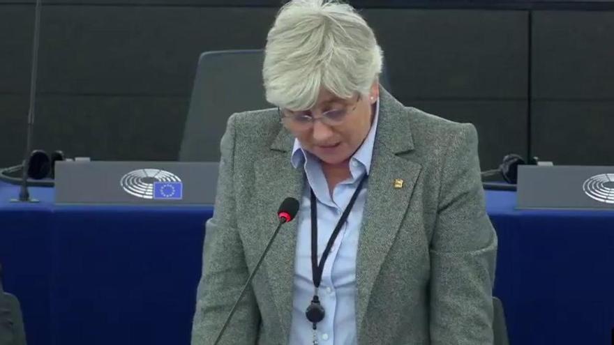 Vídeo: La polèmica intervenció de Clara Ponsatí al Parlament Europeu