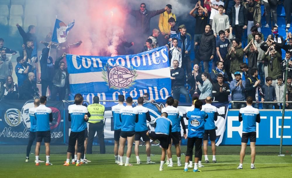 Entrenamiento y lista del Deportivo