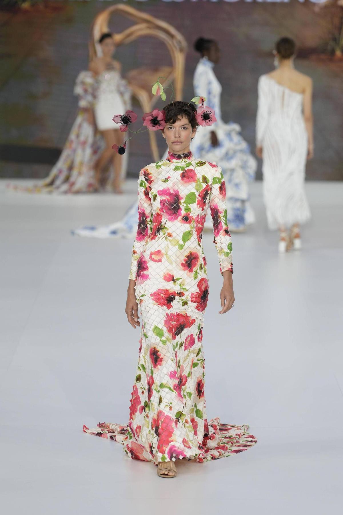 Desfile de Mariano Moreno en la Barcelona Bridal Fashino Week