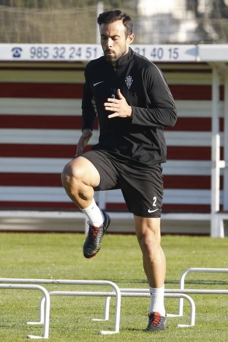 Entrenamiento del Sporting