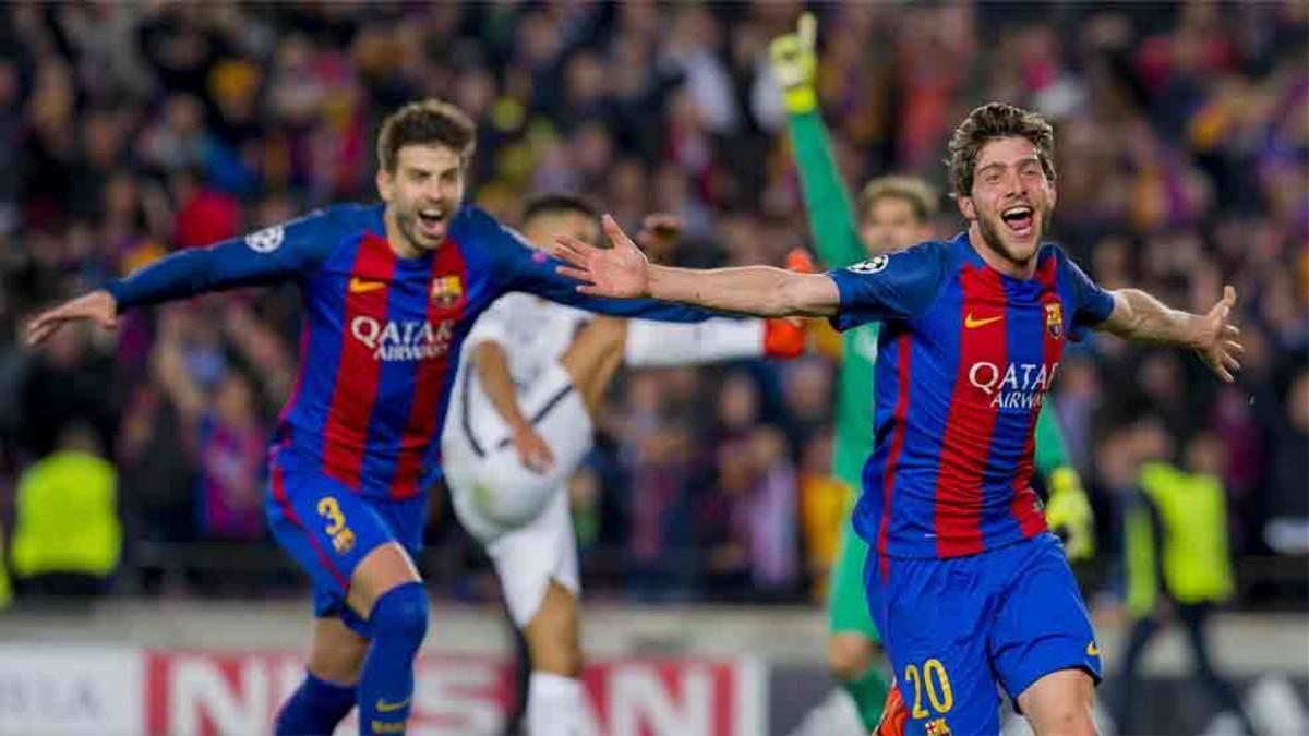 Piqué no olvida la remontada ante el PSG