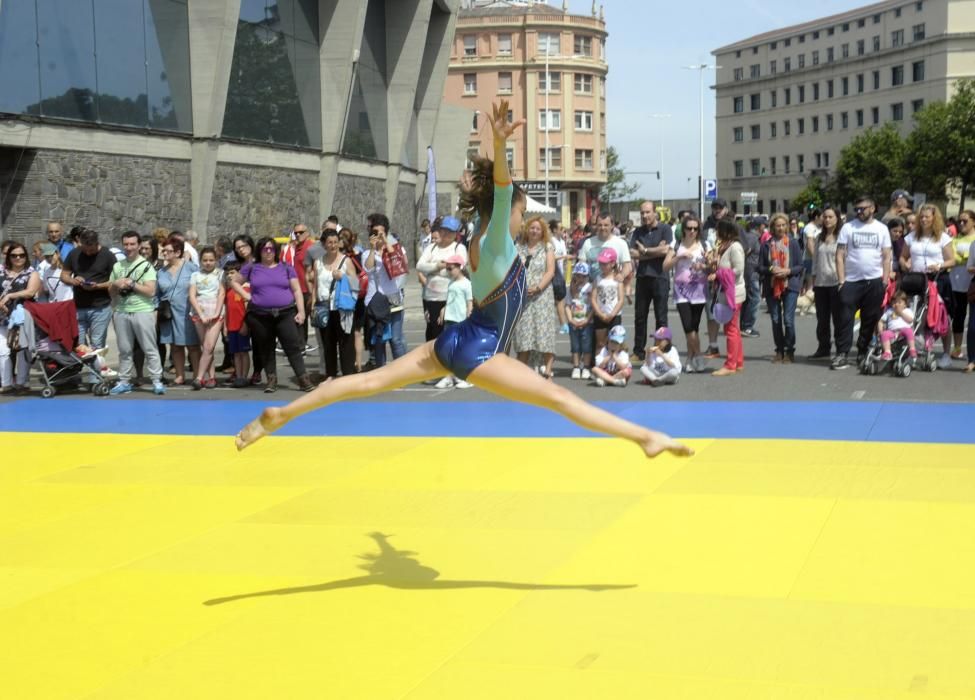 Las imágenes del ''Día del Deporte en la Calle''