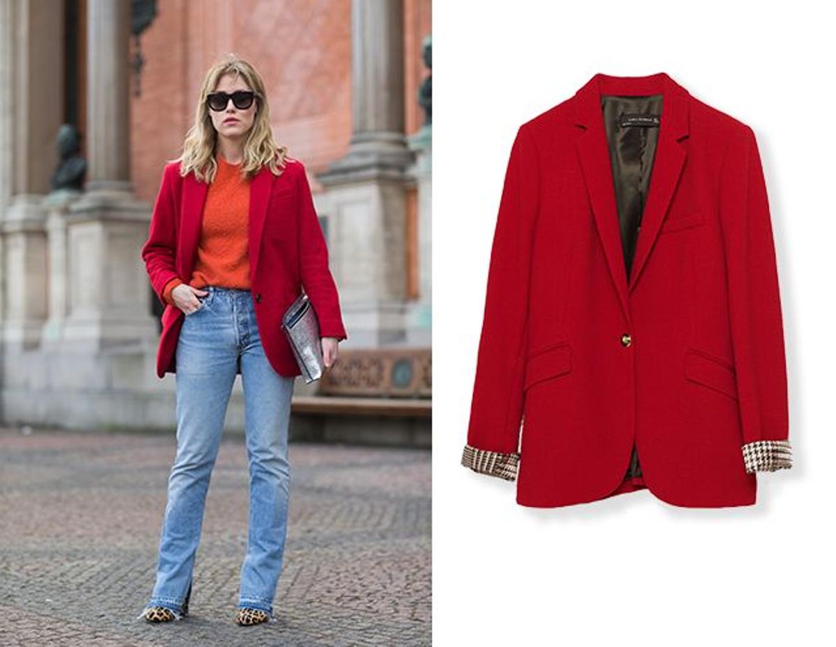 Blazer roja