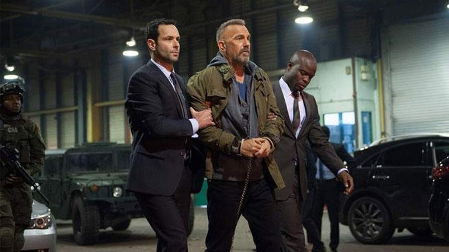 Kevin Costner en una imagen de &#039;Criminal&#039;.