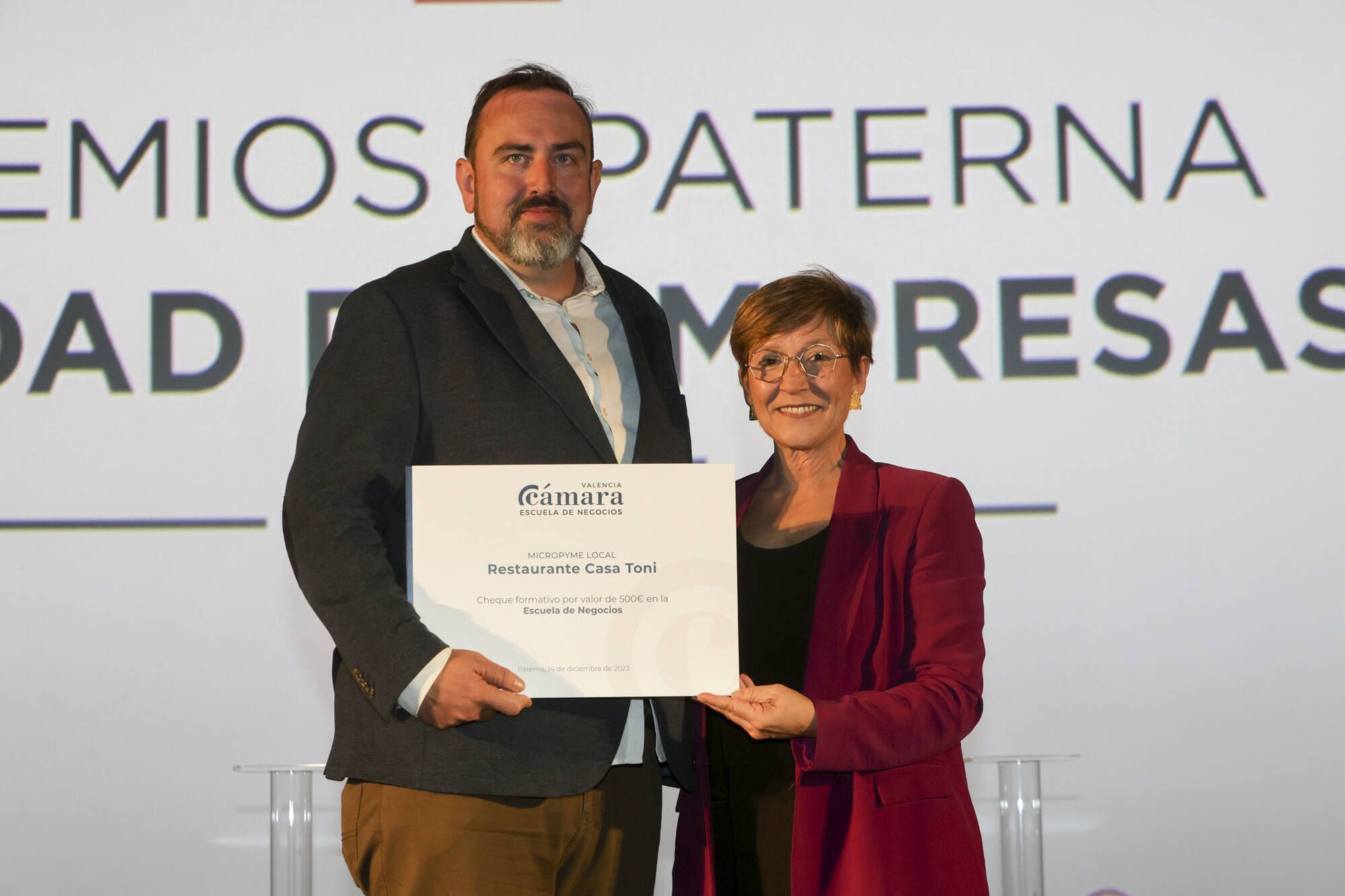 Paterna entrega sus Premios Paterna Ciudad de Empresas