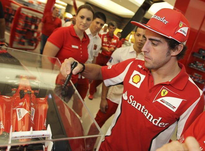 Fernando Alonso, cinco años en Ferrari