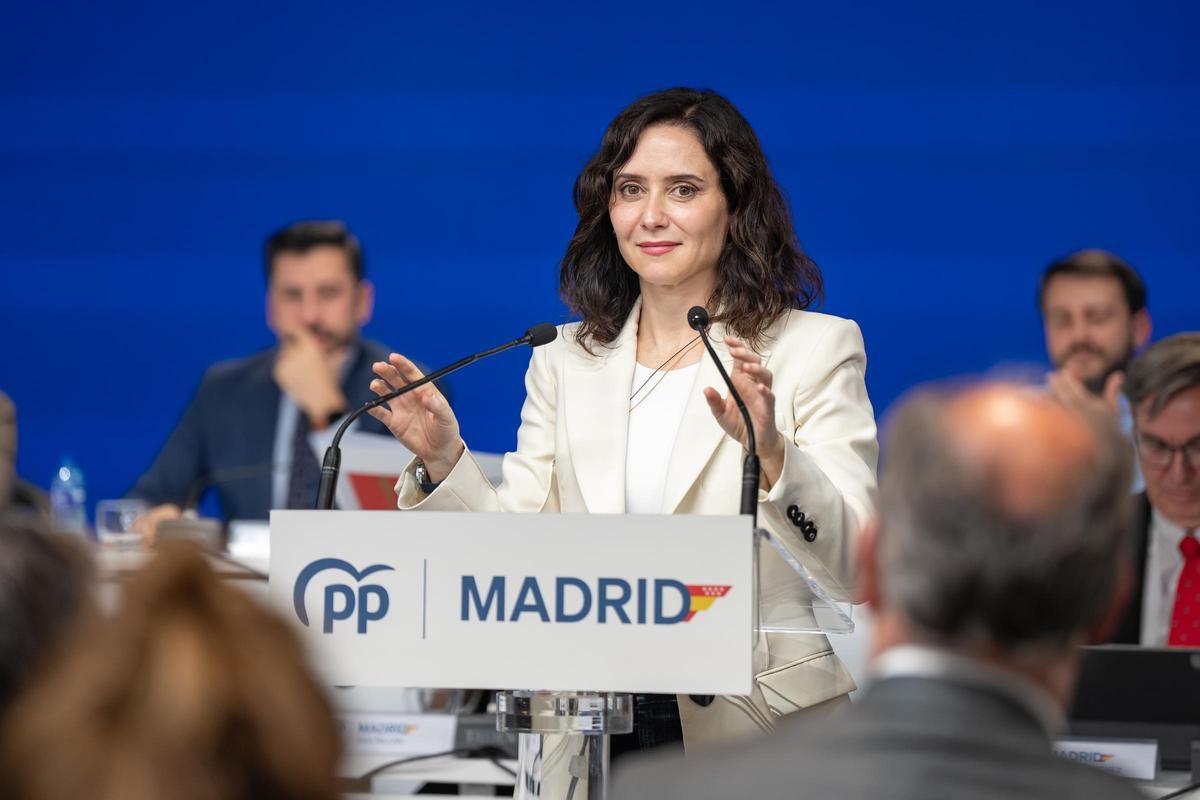 La presidenta de la Comunidad de Madrid, Isabel Díaz Ayuso.