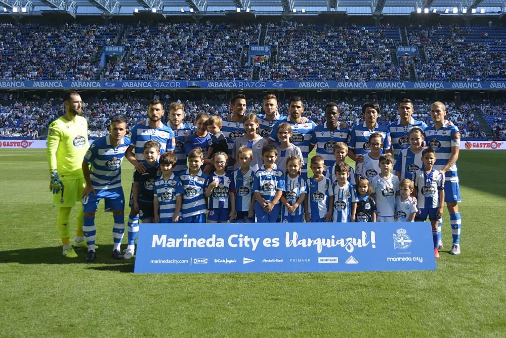 El Dépor le gana al Oviedo sobre la hora