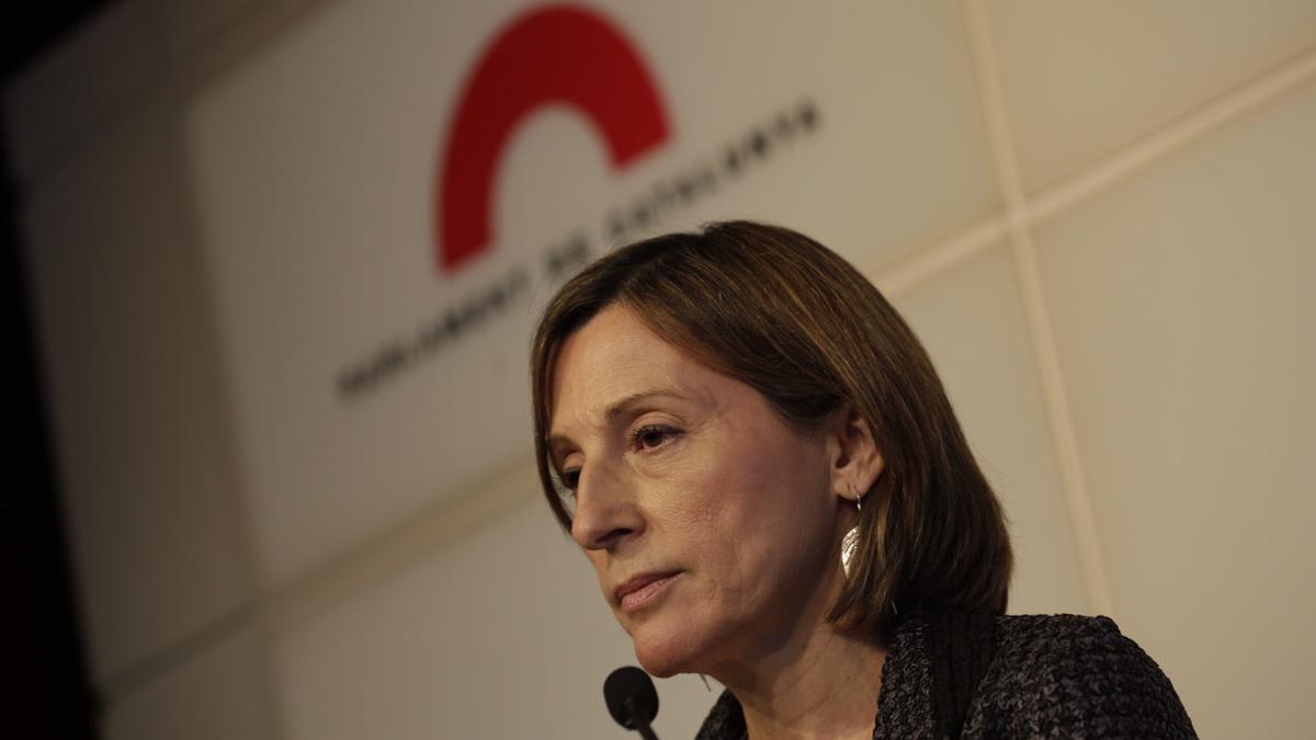 Comparecencia de Carme Forcadell en el Parlament