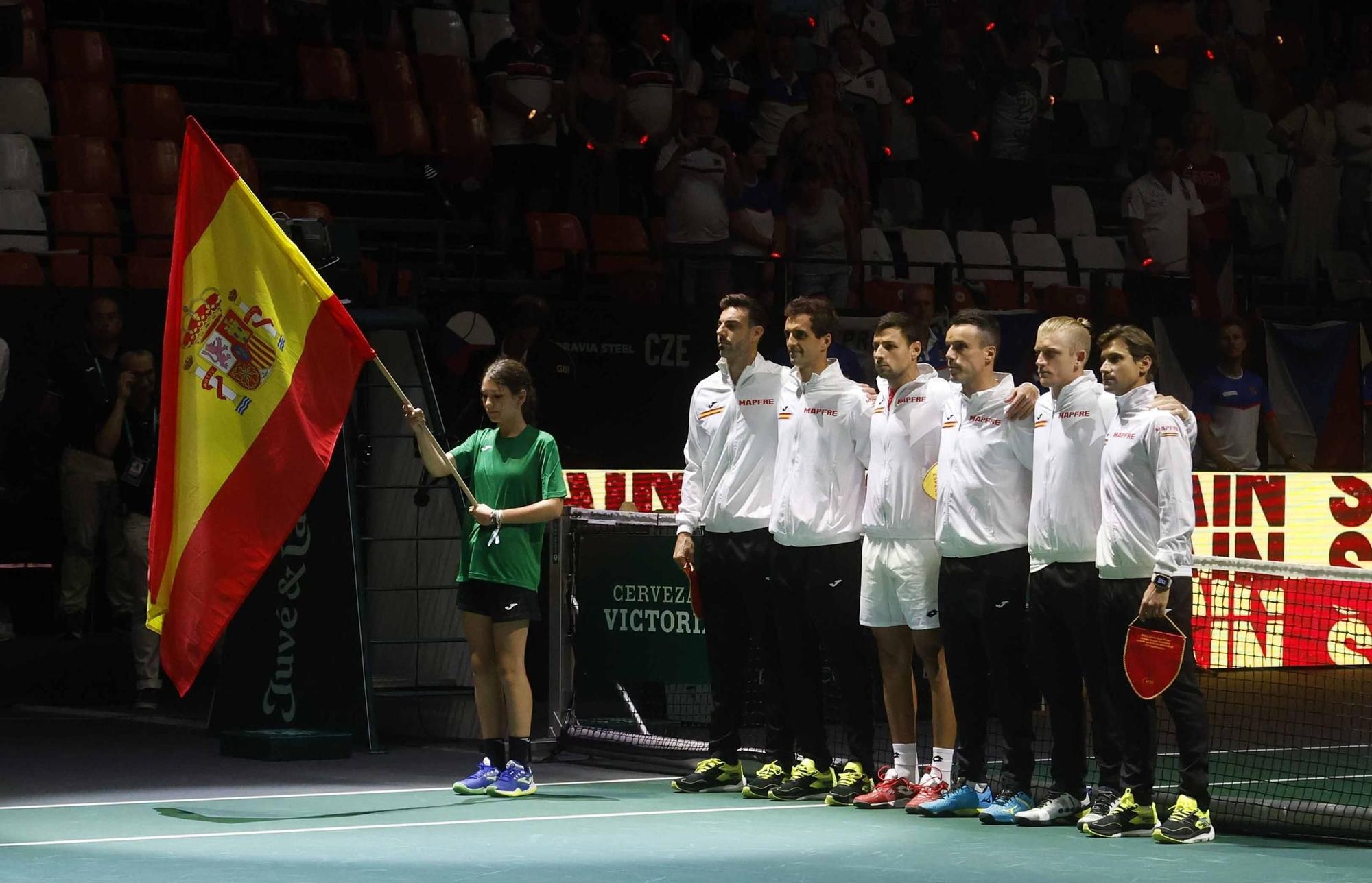 Segunda jornada de Copa Davis, ya con Djokovic entrenando en L´Alqueria