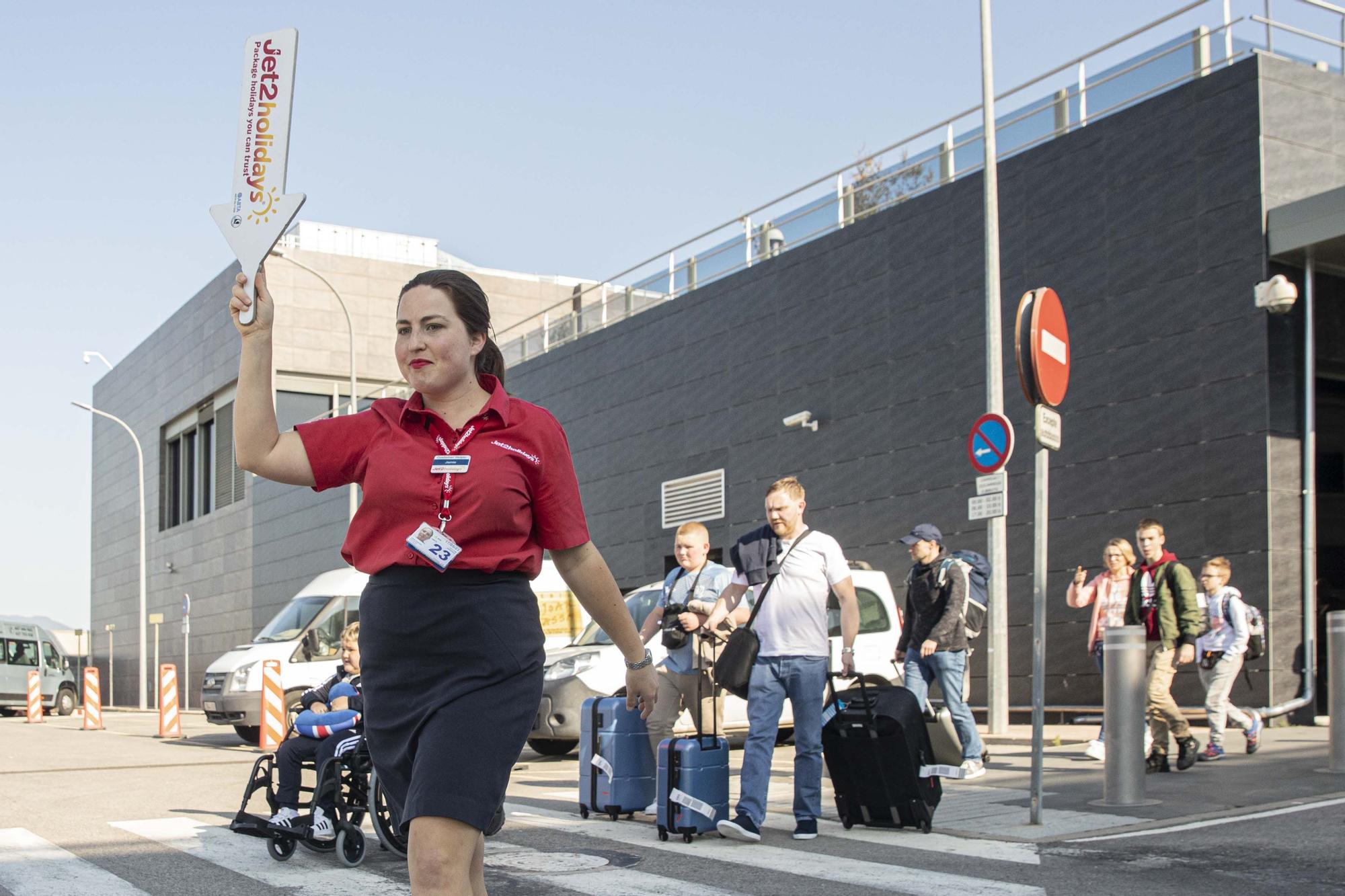 Tornen els vols de Jet2 a l'aeroport de Girona després de dos anys