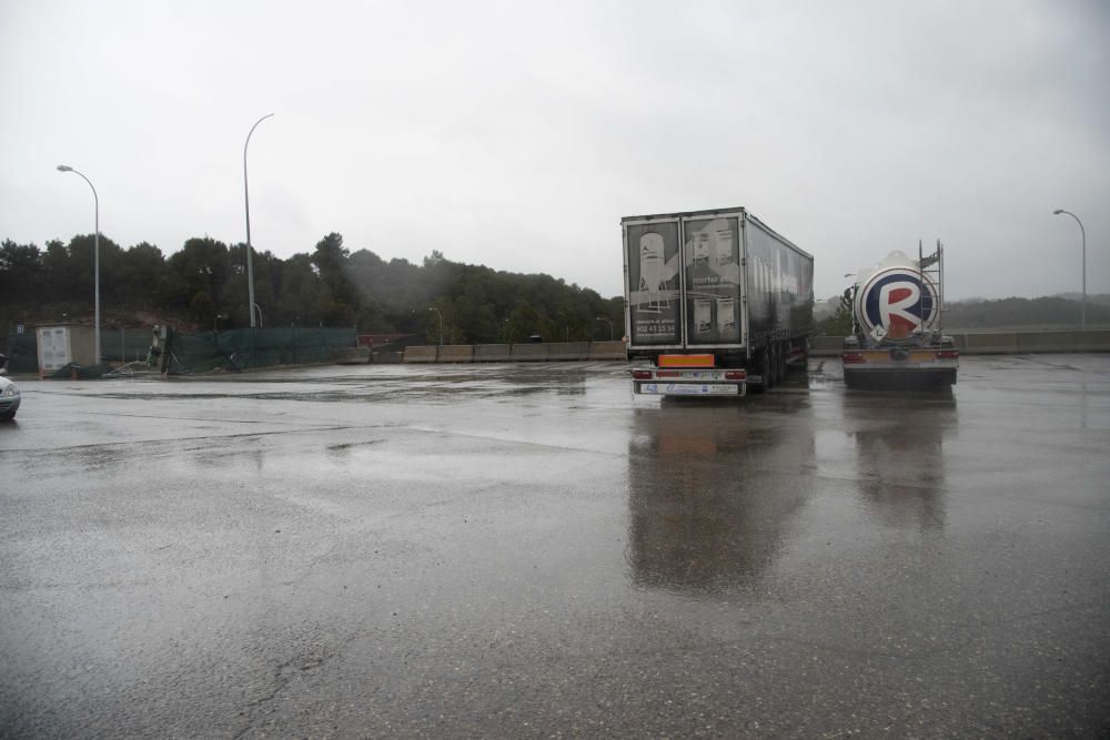 Dimarts de pluja a la Catalunya Central amb el pas de la borrasca Glòria