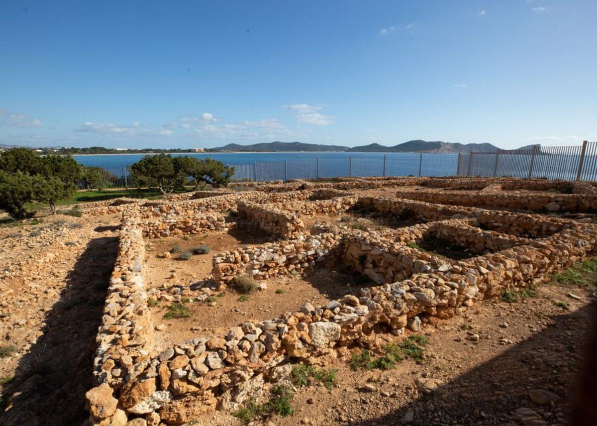 El poblado fenicio de sa Caleta, ubicado en el término municipal de Sant Josep. | VICENT MARÍ