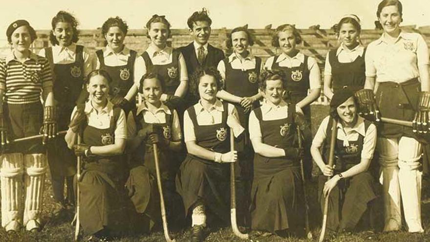 Equipo del Ártabro Hockey Club, de A Coruña.