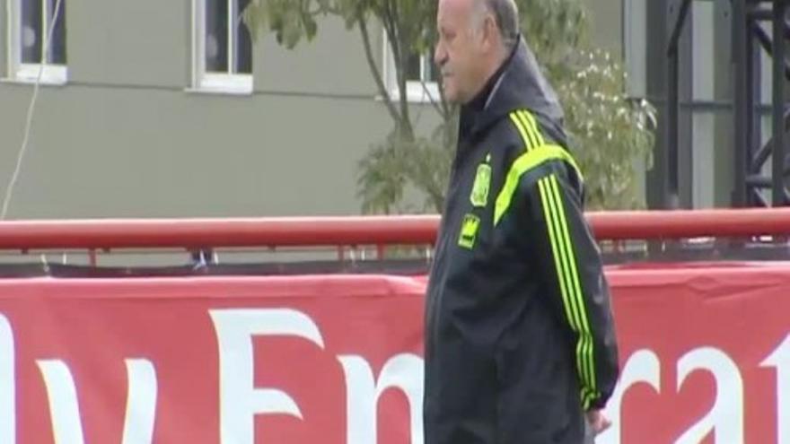 Los de Del Bosque preparan su último partido en el Mundial