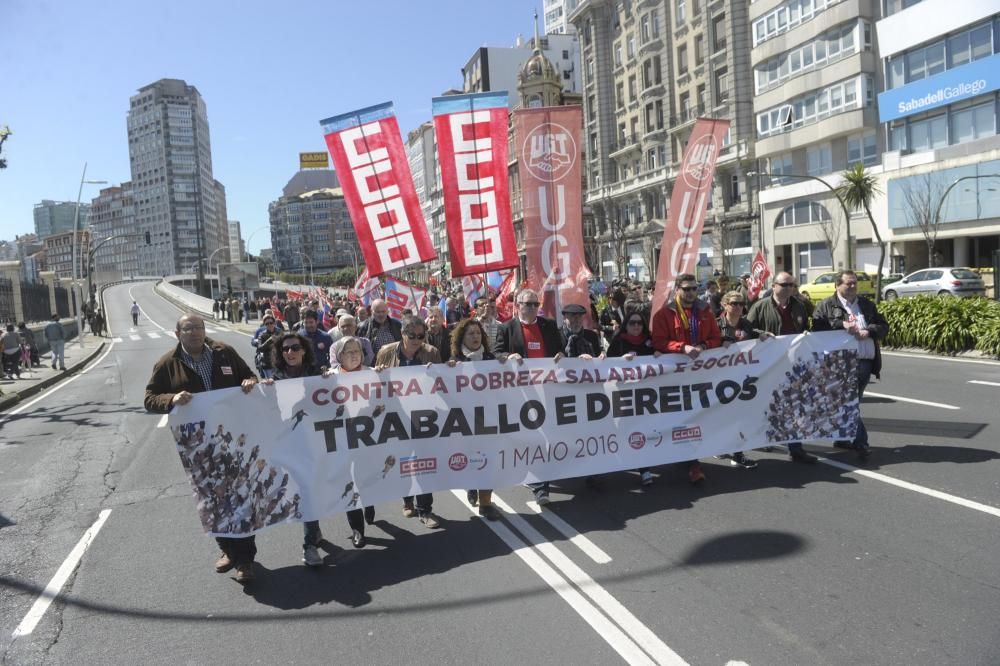 1 de mayo en A Coruña