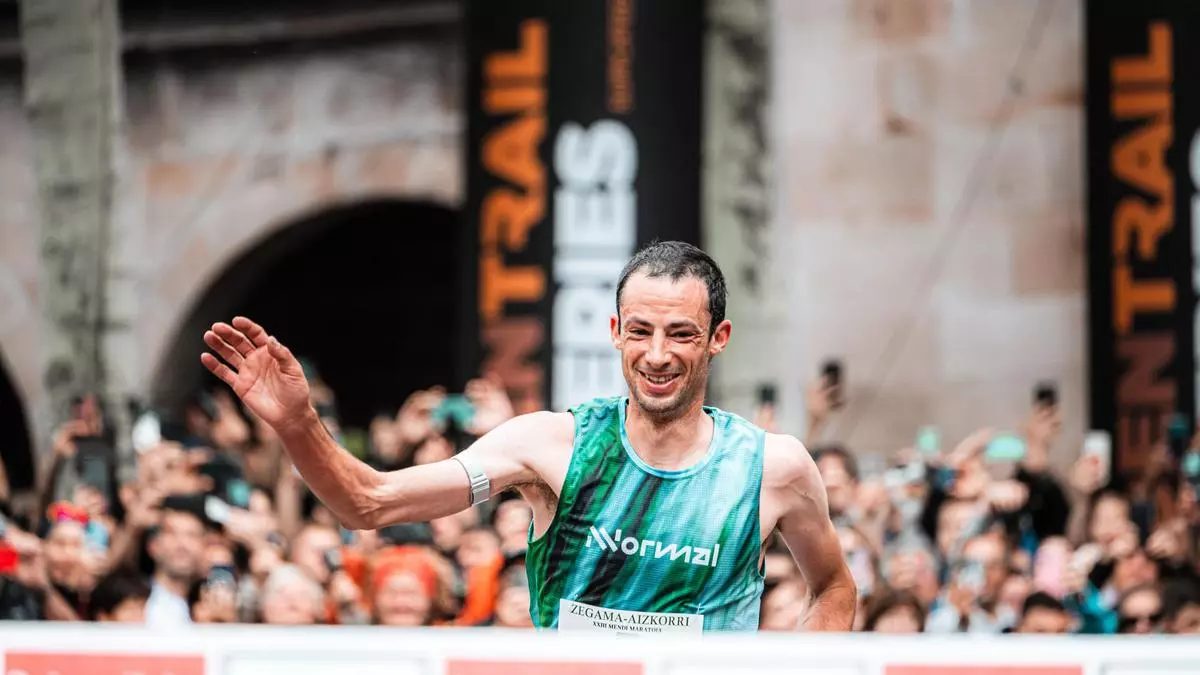 Todos los tiempos de Kilian en Zegama: ?cu芍ndo corri車 m芍s r芍pido? ?Y m芍s lento?