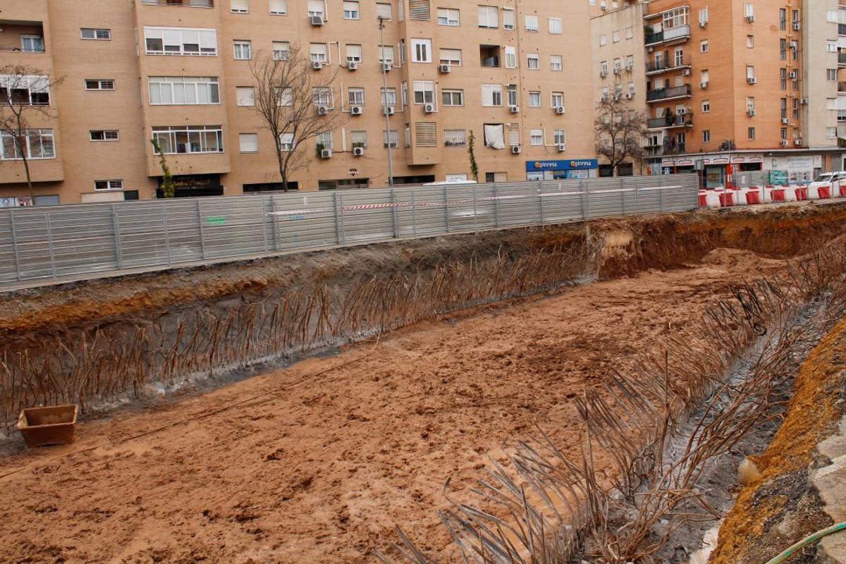 Las obras de la línea 3 del Metro de Sevilla en Pino Montano en el primer mes de 2026