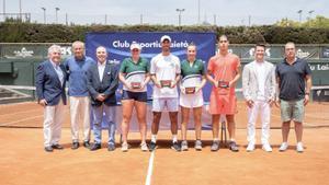 Alba Sallés i Álvaro Bueno, campions del Campionat de Catalunya Absolut al CE Laietà //FCT
