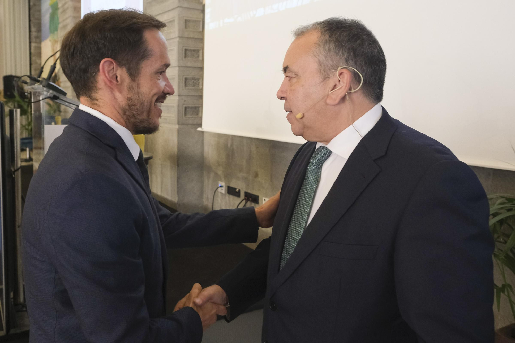 Foro Cambio Climático, con la presencia del consejero de Transición Ecológica del Gobierno de Canarias, Mariano Hernández Zapata. 