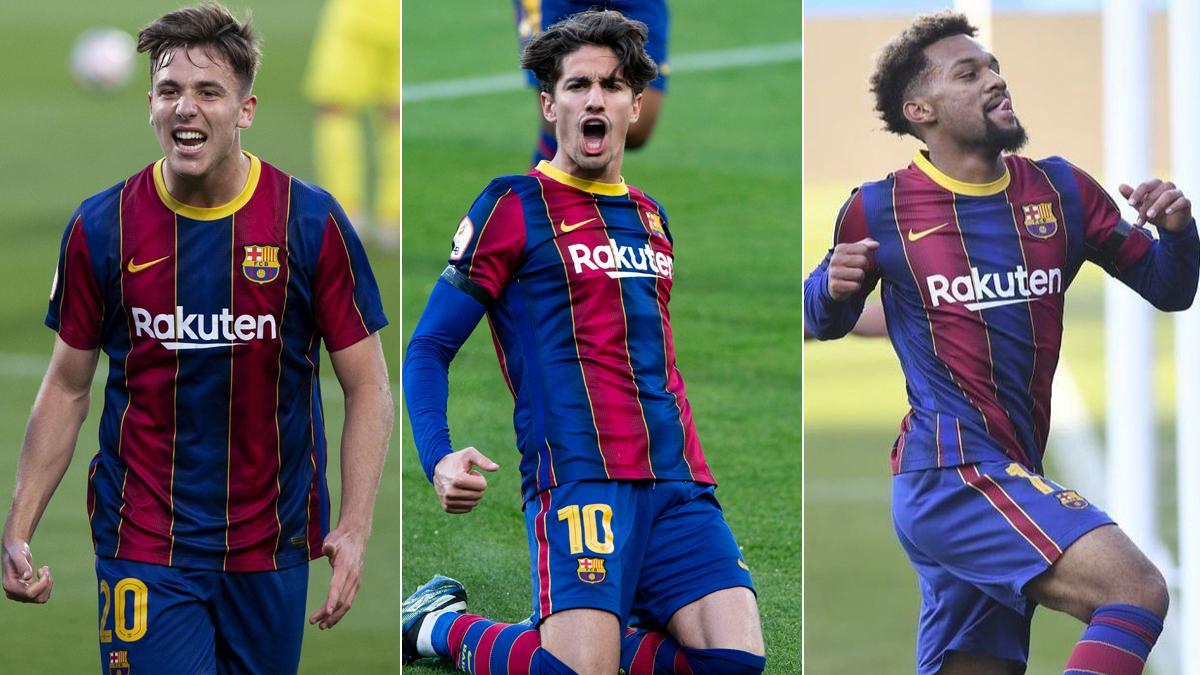 Nico, Collado y Konrad son los referentes del Barça B