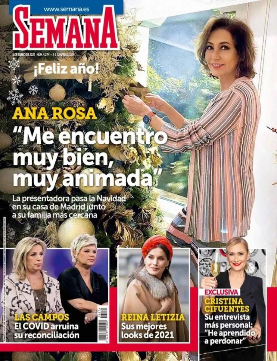 Portada de la revista Semana del 29 de diciembre de 2021