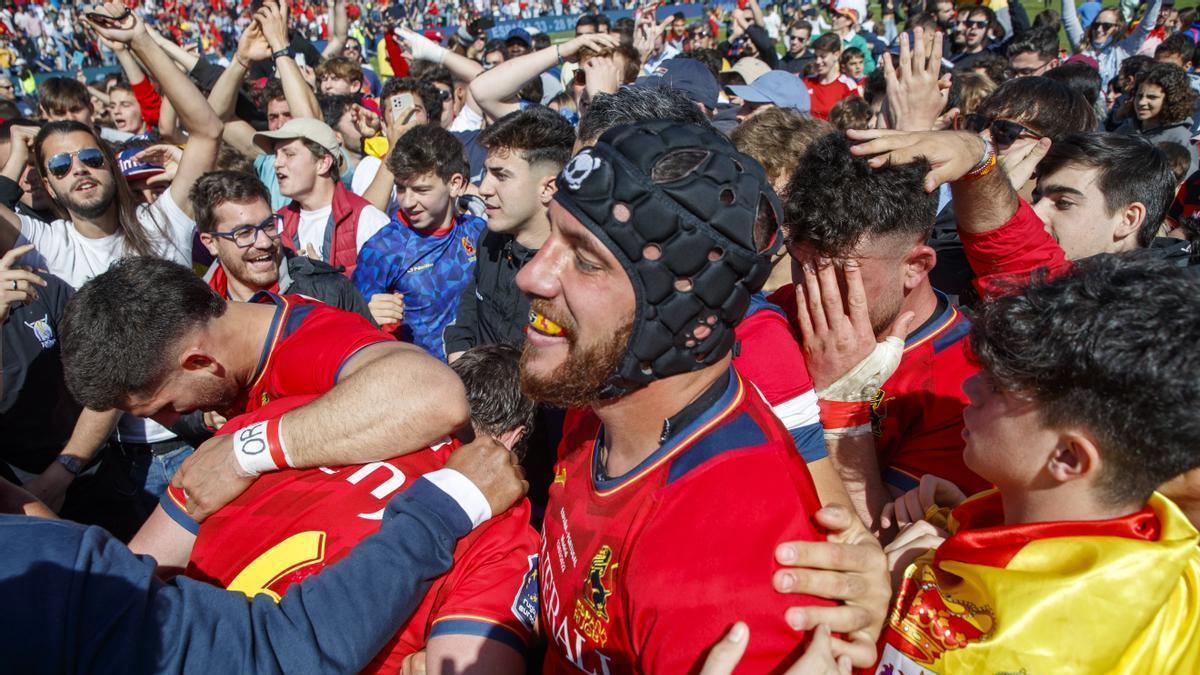 Euforia entre jugadores y aficionados por el regreso a un Mundial de rugby