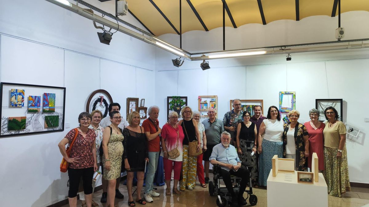 Presentación de la muestra en la Casa Municipal de la Cultura.