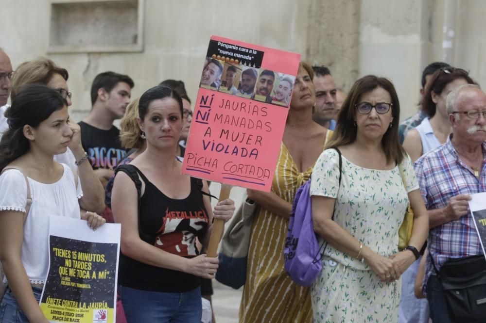 Concentración contra la violencia de género