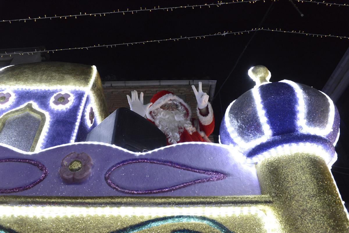 GALERÍA | Papá Noel anticipa su visita a Benavente