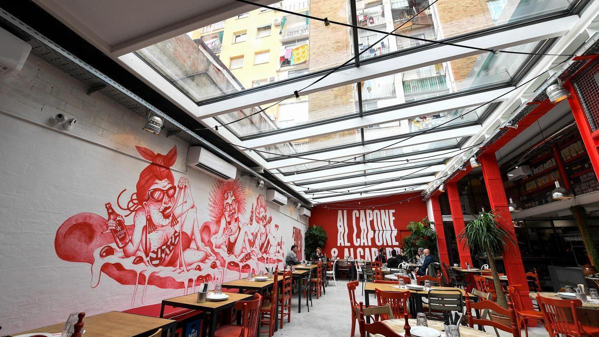 Imagen interior de local Can Pizza.