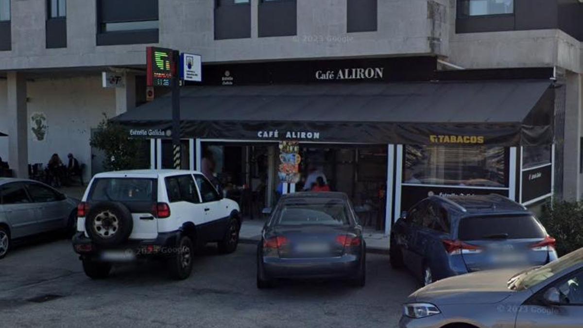 Cafetería Alirón, donde se cantó el primer premio de la Lotería Nacional.
