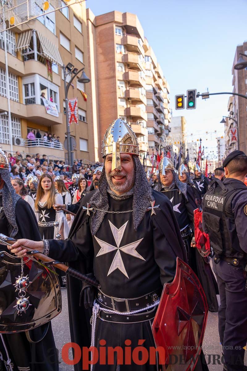 Procesión de subida a la Basílica en las Fiestas de Caravaca (Bando Cristiano)