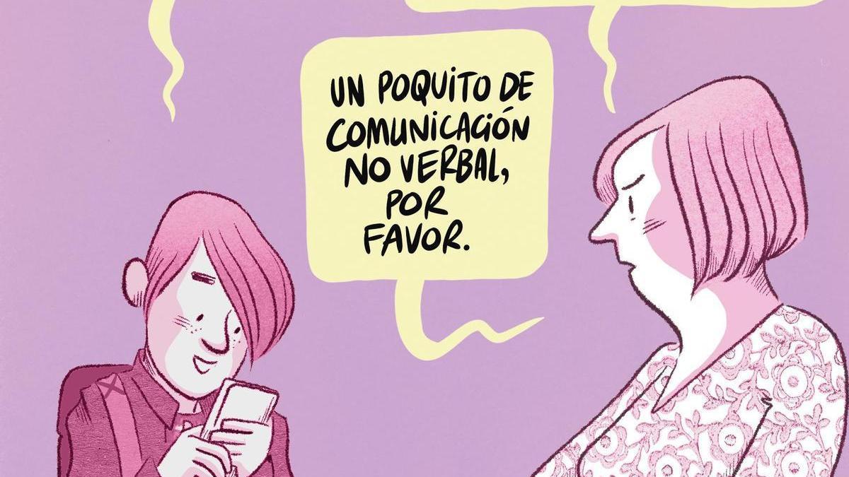 Viñeta incluida en el libro ilustrado ’Iguales pero diferentes’.