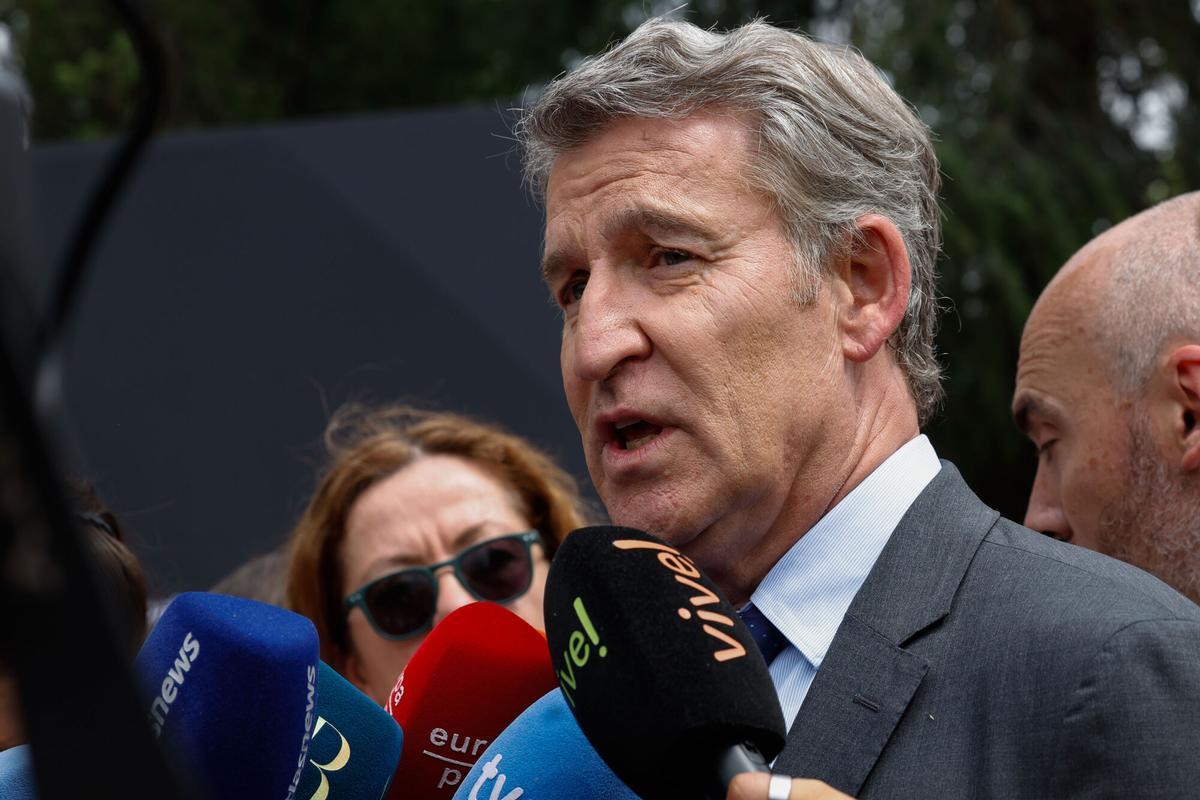 Feijóo presenta el PP que vol: més control de l’aparell per elegir el seu successor i porta oberta a Vox Feijóo presenta el PP que vol: més control de l’aparell per elegir el seu successor i porta oberta a Vox