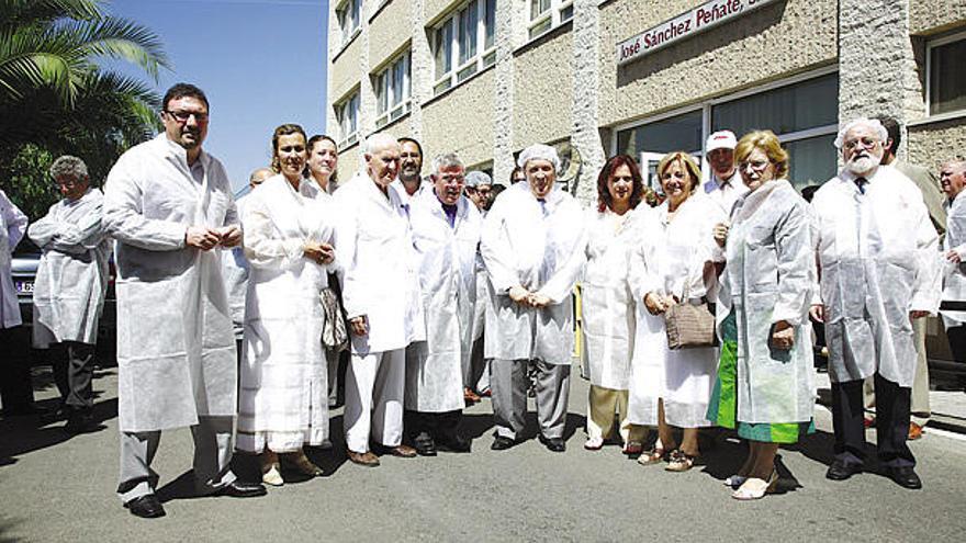 El martes fue un día histórico para el grupo industrial JSP. Decenas de autoridades acudieron a la cita en las instalaciones de Getafe.