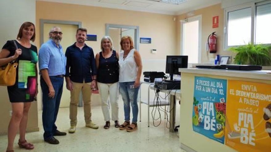 Visita al centro de salud de la Font de la Figuera