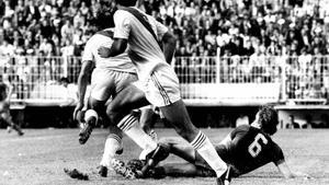 Neeskens, en su etapa de jugador en 1979.