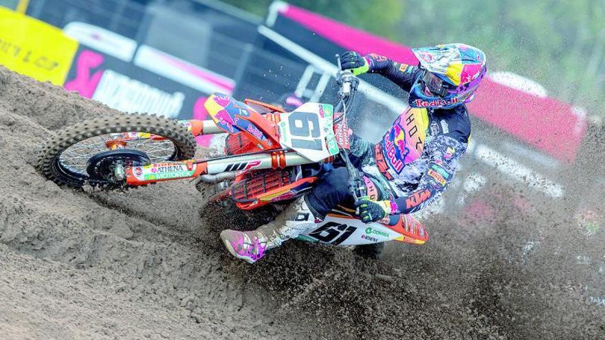 Jorge Prado, durante la competición en Bélgica. |  // RAY ARCHER (KTM)