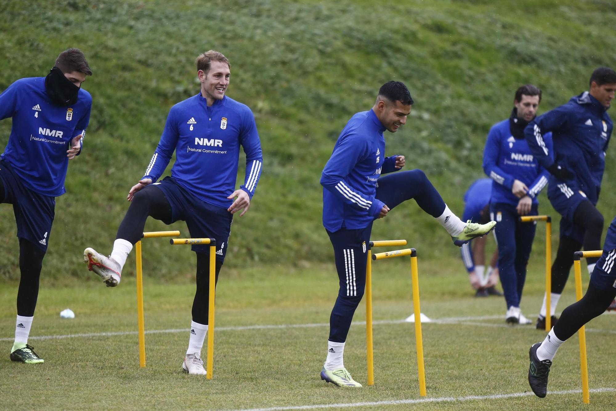 Entrenamiento del Oviedo