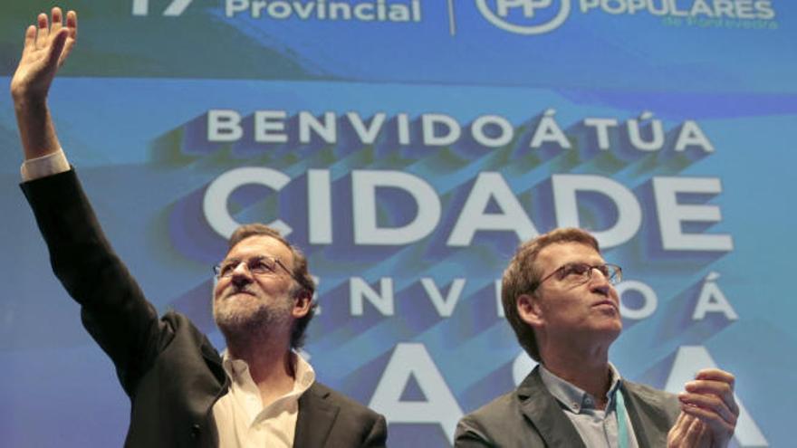Rajoy visita Pontevedra: "Me siento estupendamente, esta es mi casa"